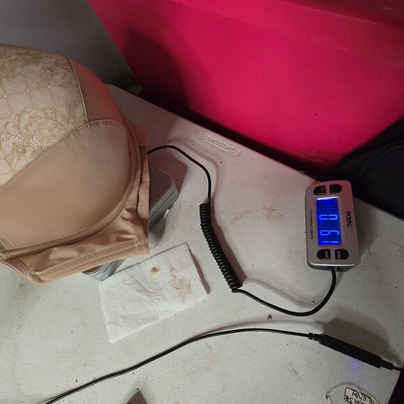 Curvy Couture #1017 Tulip Lace Push Up Bra 44H Nude Balconette Underwire - Picture 9 of 9